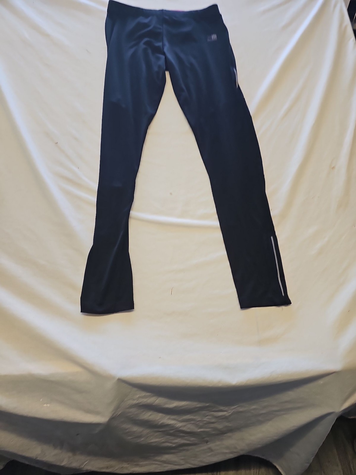 Karrimor Women's Black Running Leggings Reflective Details approx 12/14 X877