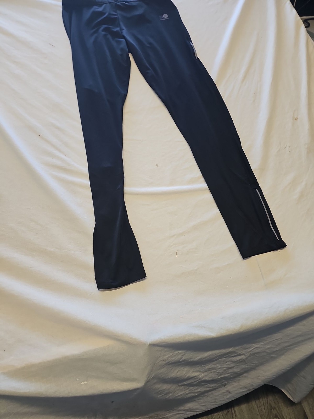 Karrimor Women's Black Running Leggings Reflective Details approx 12/14 X877 - Image 3