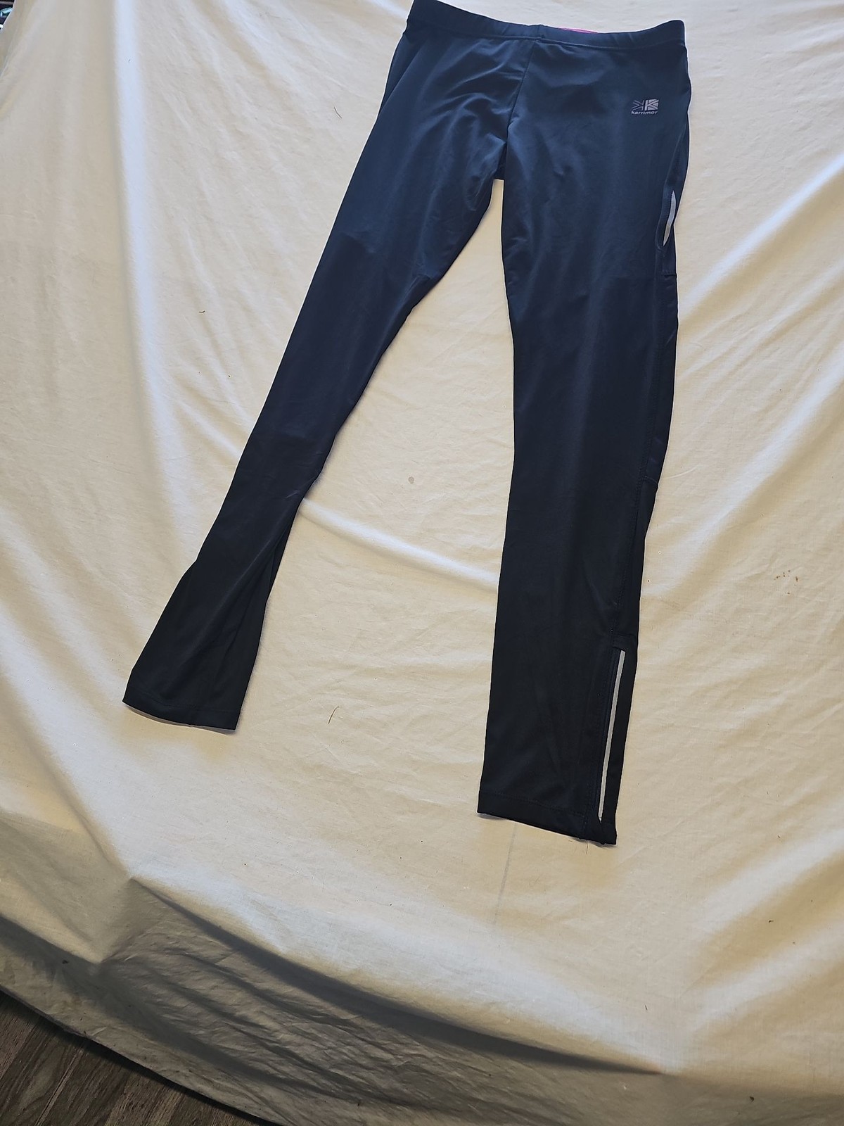 Karrimor Women's Black Running Leggings Reflective Details approx 12/14 X877 - Image 4