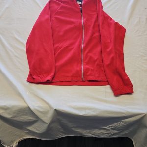 Vintage Starter Full-Zip Fleece Jacket Red Size Large AA910