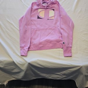 Champion Authentic Athleticwear Pink Pullover Hoodie M AA911