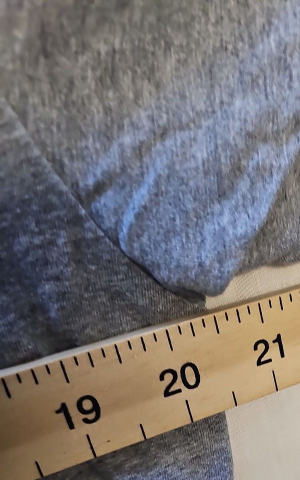 George Casual Outfitters Grey Henley T-Shirt L NN58 - Image 6