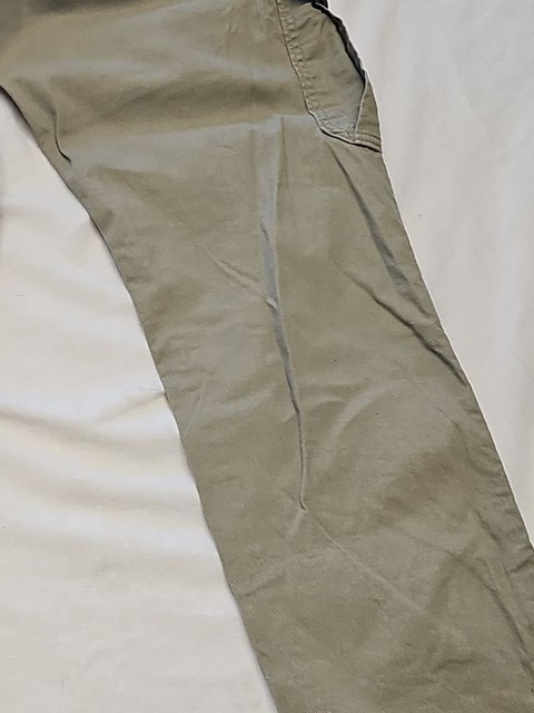 Wrangler Men's Regular Fit Cargo Pants in Sage Green W29 L30 MM1006 - Image 12