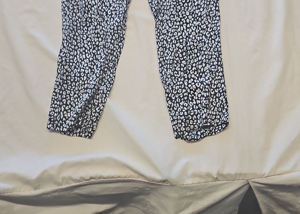 M&S Collection Animal Print Tapered Trousers uk14 MM16 - Image 7