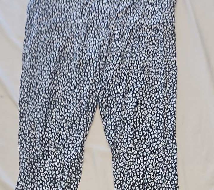 M&S Collection Animal Print Tapered Trousers uk14 MM16 - Image 6