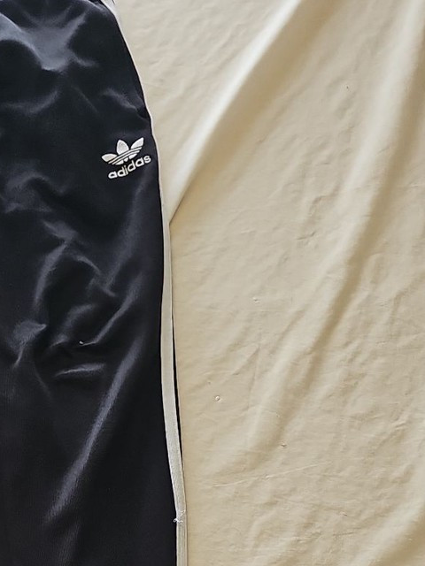 Adidas Originals Trefoil Superstar Track Pants Black/White S 403 - Image 8