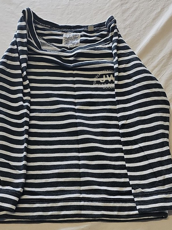 Jack Wills Striped Crew Neck Long Sleeve Top 380 - Image 10