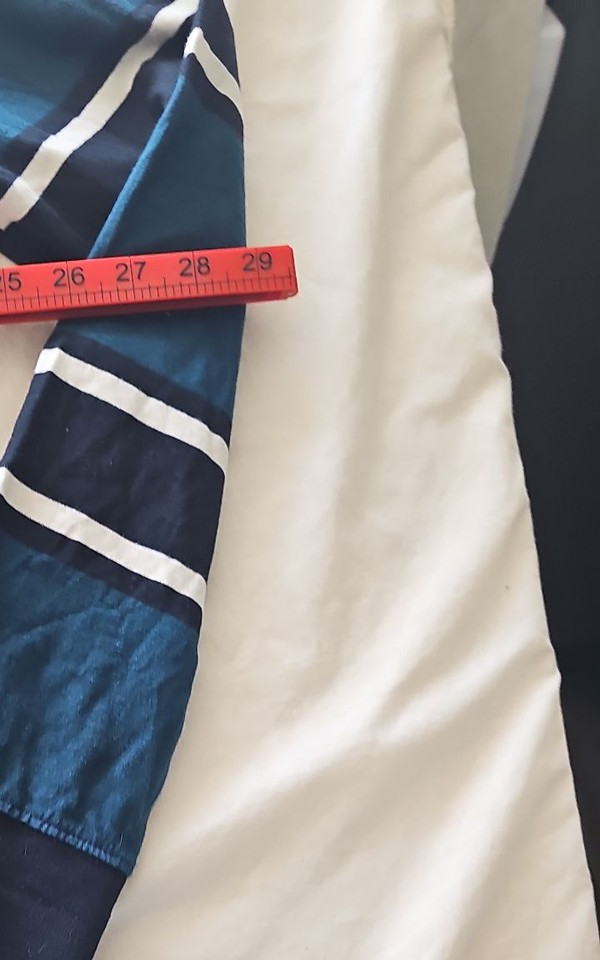 Vintage Style Blue Striped Long Sleeve Rugby Shirt 308 - Image 10