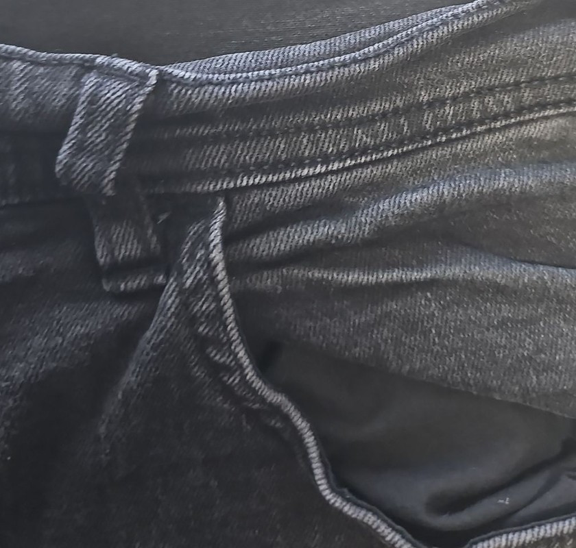 F&F Men's Slim Fit Black Denim Jeans W34 L34 TT1097 - Image 9