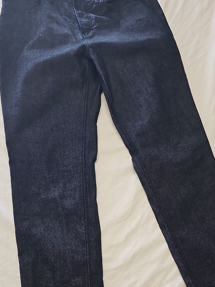 Next Men's Straight Fit Dark Indigo Raw Denim Jeans w32r l32 SS1092 - Image 12