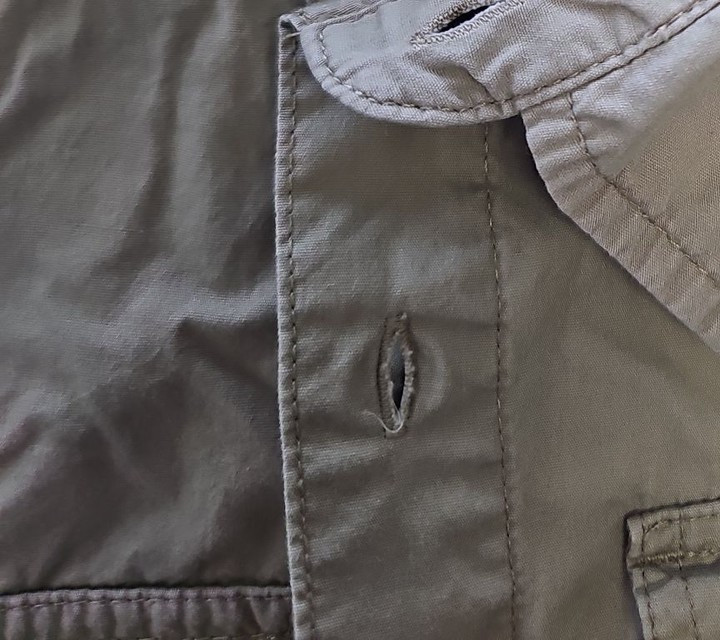 Wrangler Outdoor Short Sleeve Performance Shirt Khaki Large SS1084 - Image 10