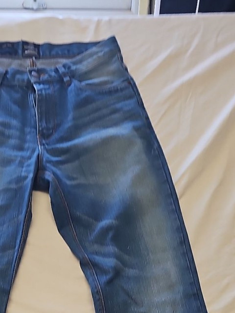 Industrialize Loose Fit Men's Denim Jeans Blue Size 30S UU1122 - Image 8
