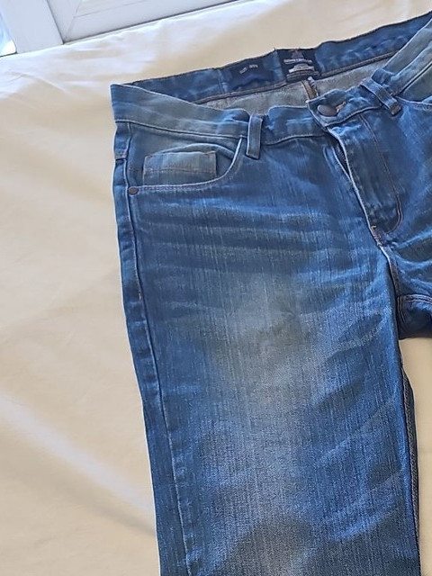 Industrialize Loose Fit Men's Denim Jeans Blue Size 30S UU1122 - Image 11