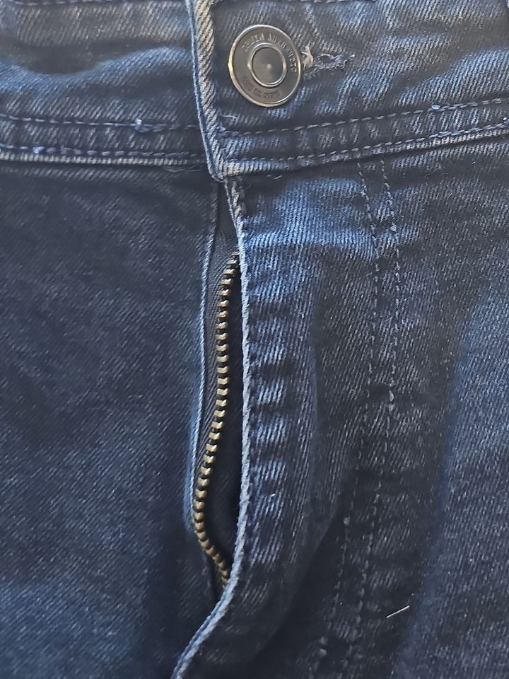 F&F Men's Slim Fit Dark Wash Denim Jeans W30 L30 VV1124 - Image 10