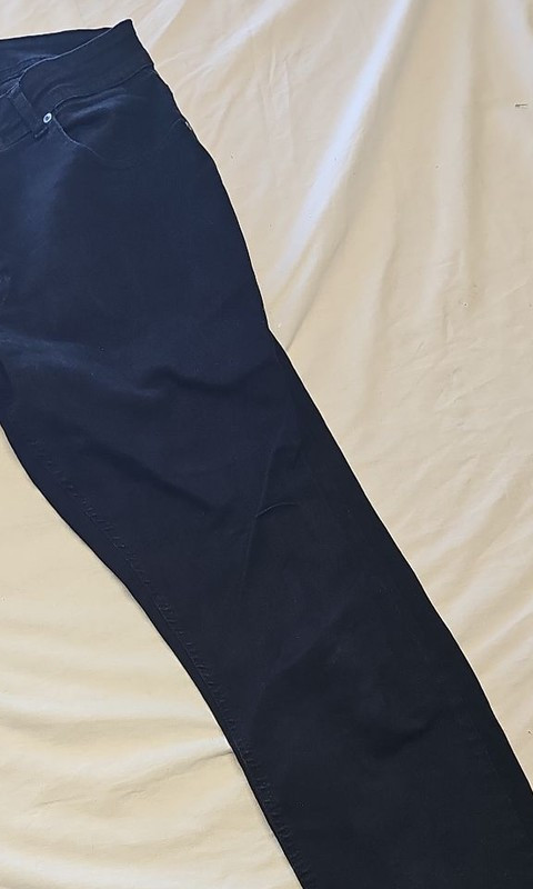 Enzo Men's Black Slim Fit Straight Leg Jeans 36r VV1125 - Image 12
