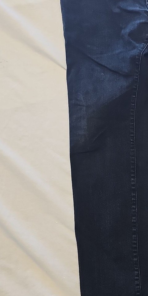 M&S Collection Men's Straight Fit Dark Indigo Denim Jeans W38 L33 VV1129 - Image 12