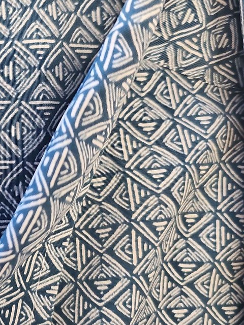 M&S Collection Men's Blue Geometric Print Short Sleeve Shirt - 2XL XX1151 - Image 10