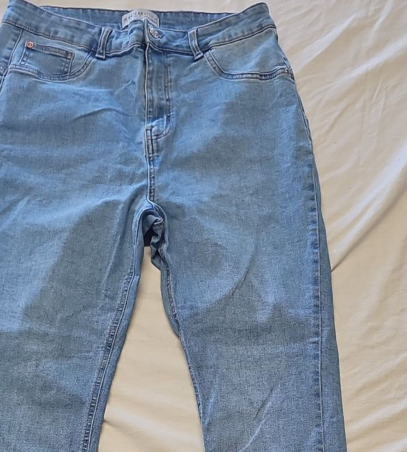 Primark Denim Co High-Waisted Skinny Jeans Blue UK 16 WW1137 - Image 5