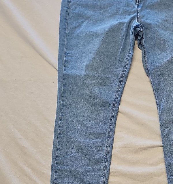 Primark Denim Co High-Waisted Skinny Jeans Blue UK 16 WW1137 - Image 6