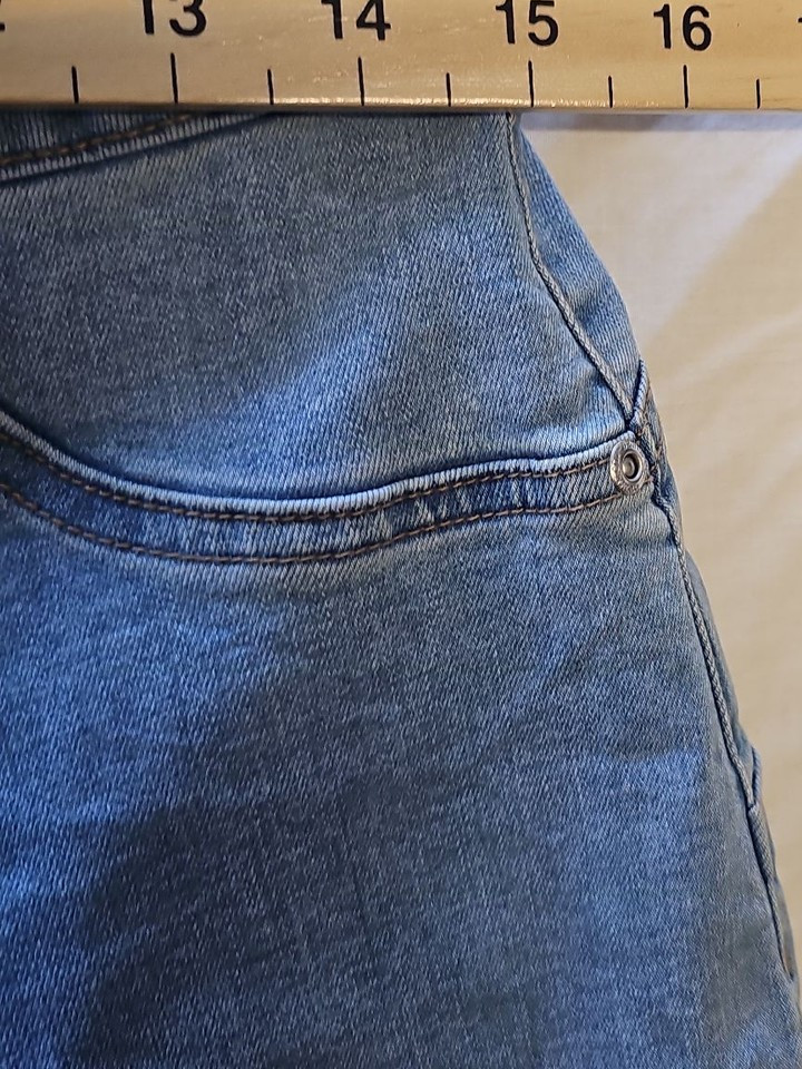 Primark Denim Co High-Waisted Skinny Jeans Blue UK 16 WW1137 - Image 9