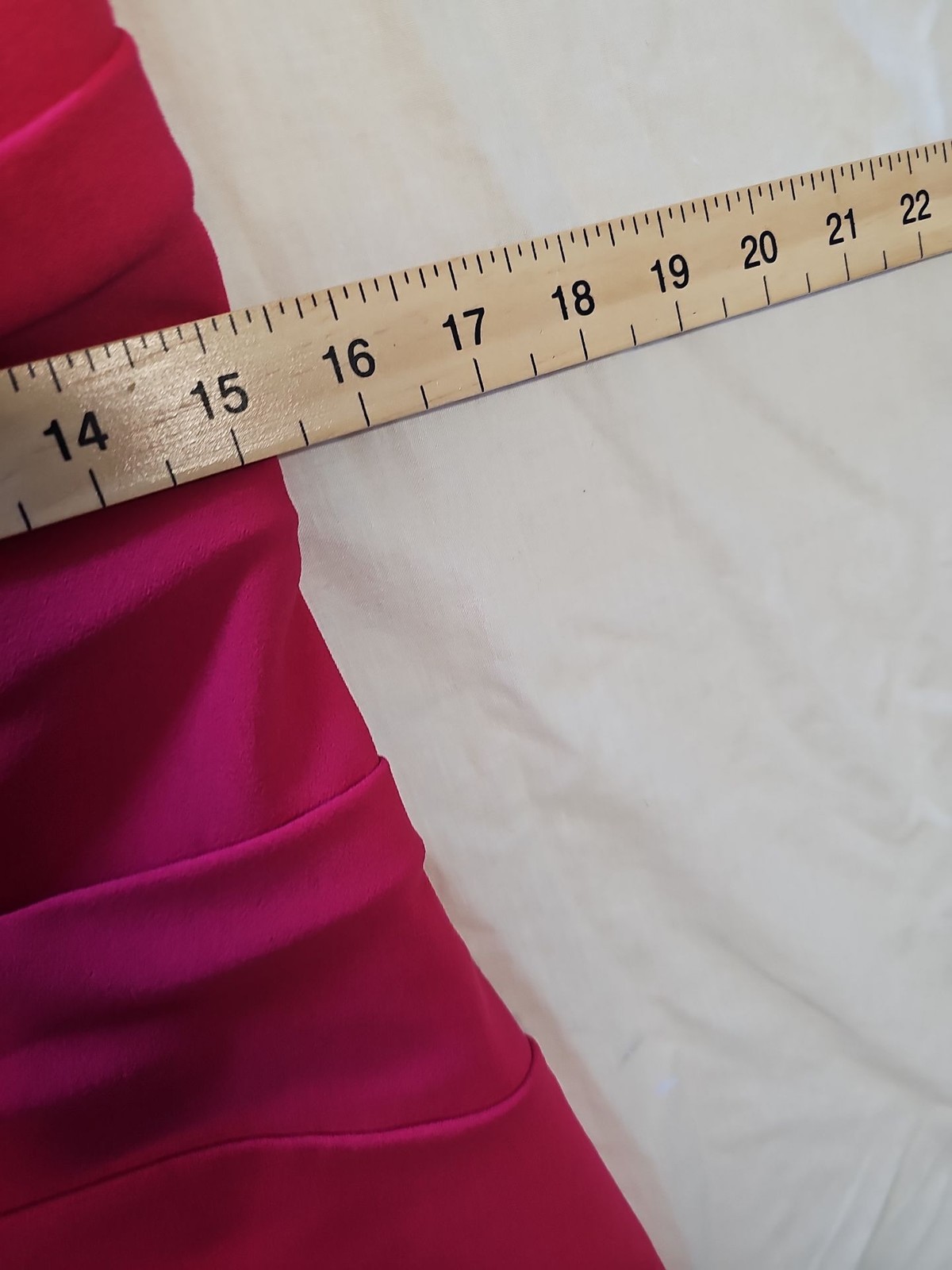 Sistaglam Fuchsia Pink Asymmetric Ruffle Wrap Cocktail Dress uk14 WW1144 - Image 6