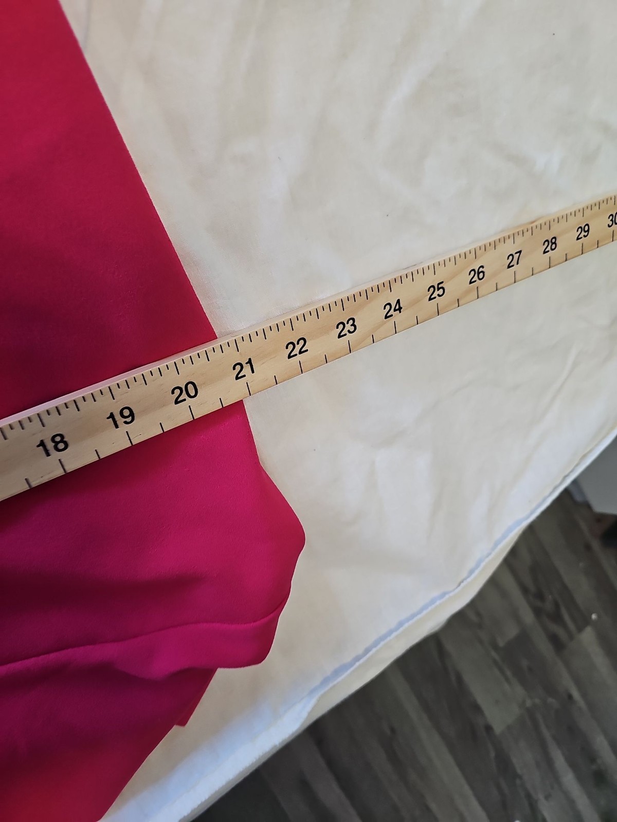 Sistaglam Fuchsia Pink Asymmetric Ruffle Wrap Cocktail Dress uk14 WW1144 - Image 8