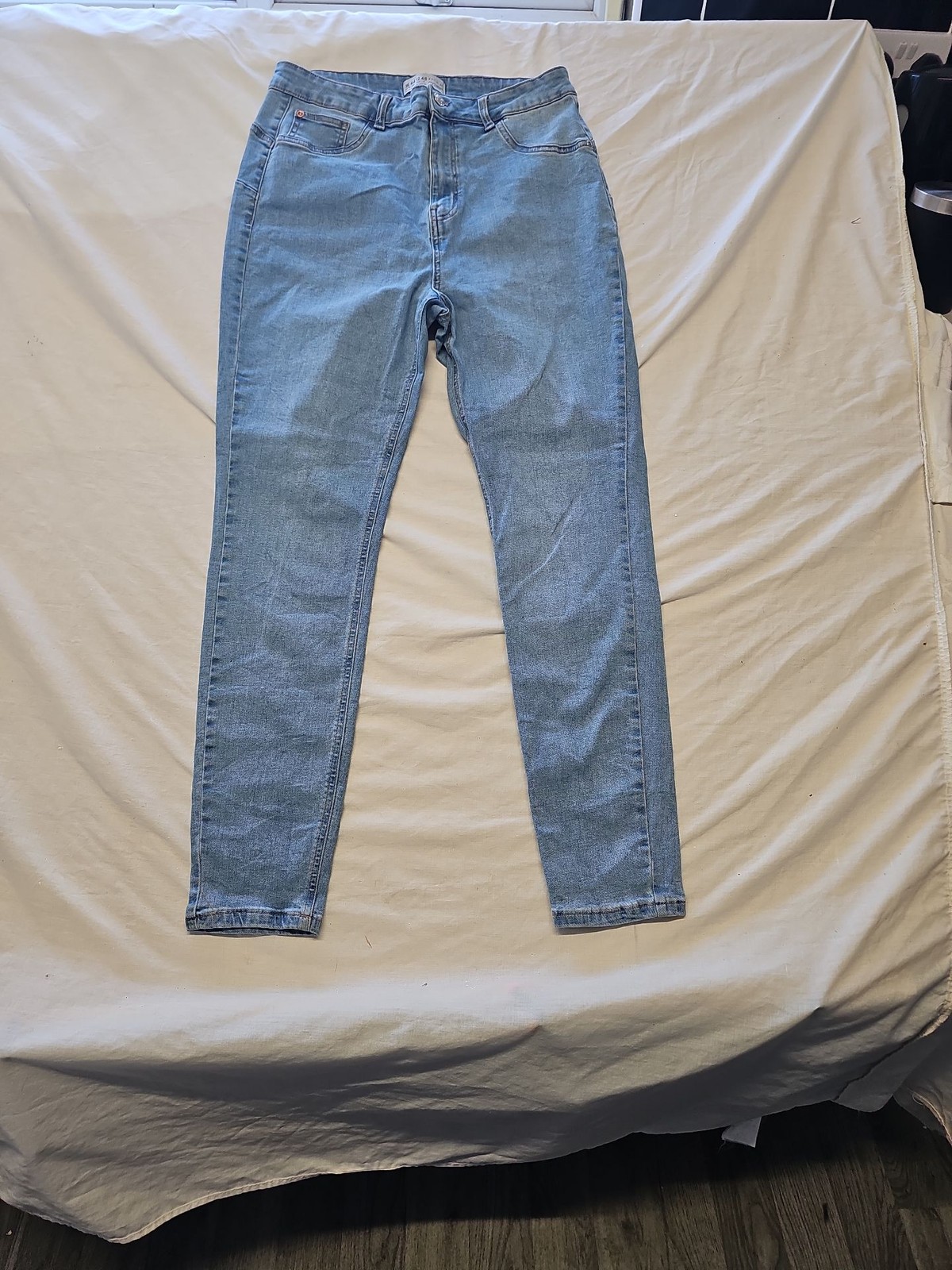 Primark Denim Co High-Waisted Skinny Jeans Blue UK 16 WW1137