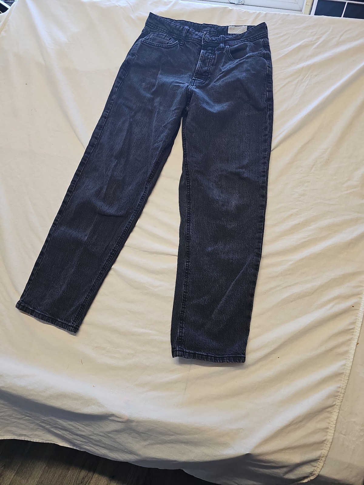 ASOS Design Men's Relaxed Stretch Jeans in Washed Black w30 l29 VV1131 - Image 4