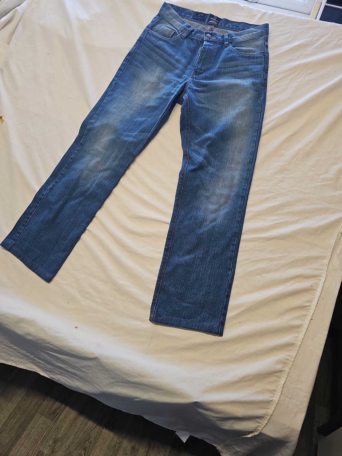 Industrialize Loose Fit Men's Denim Jeans Blue Size 30S UU1122 - Image 4