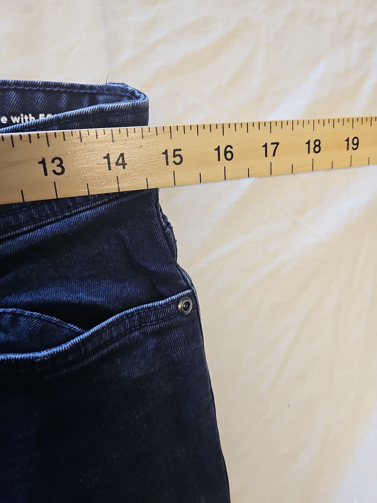 F&F Men's Slim Fit Dark Wash Denim Jeans W30 L30 VV1124 - Image 5