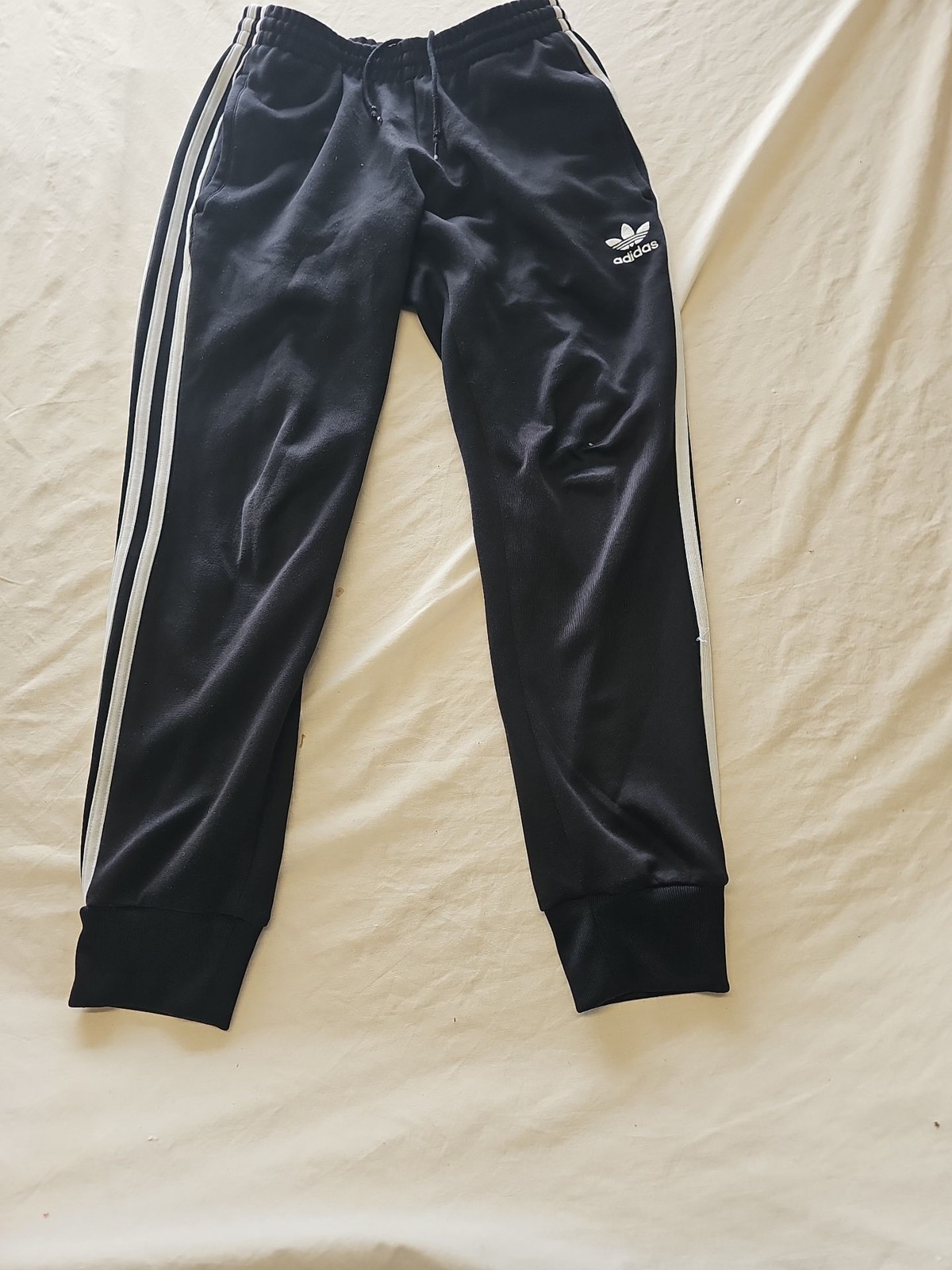 Adidas Originals Trefoil Superstar Track Pants Black/White S 403 - Image 5