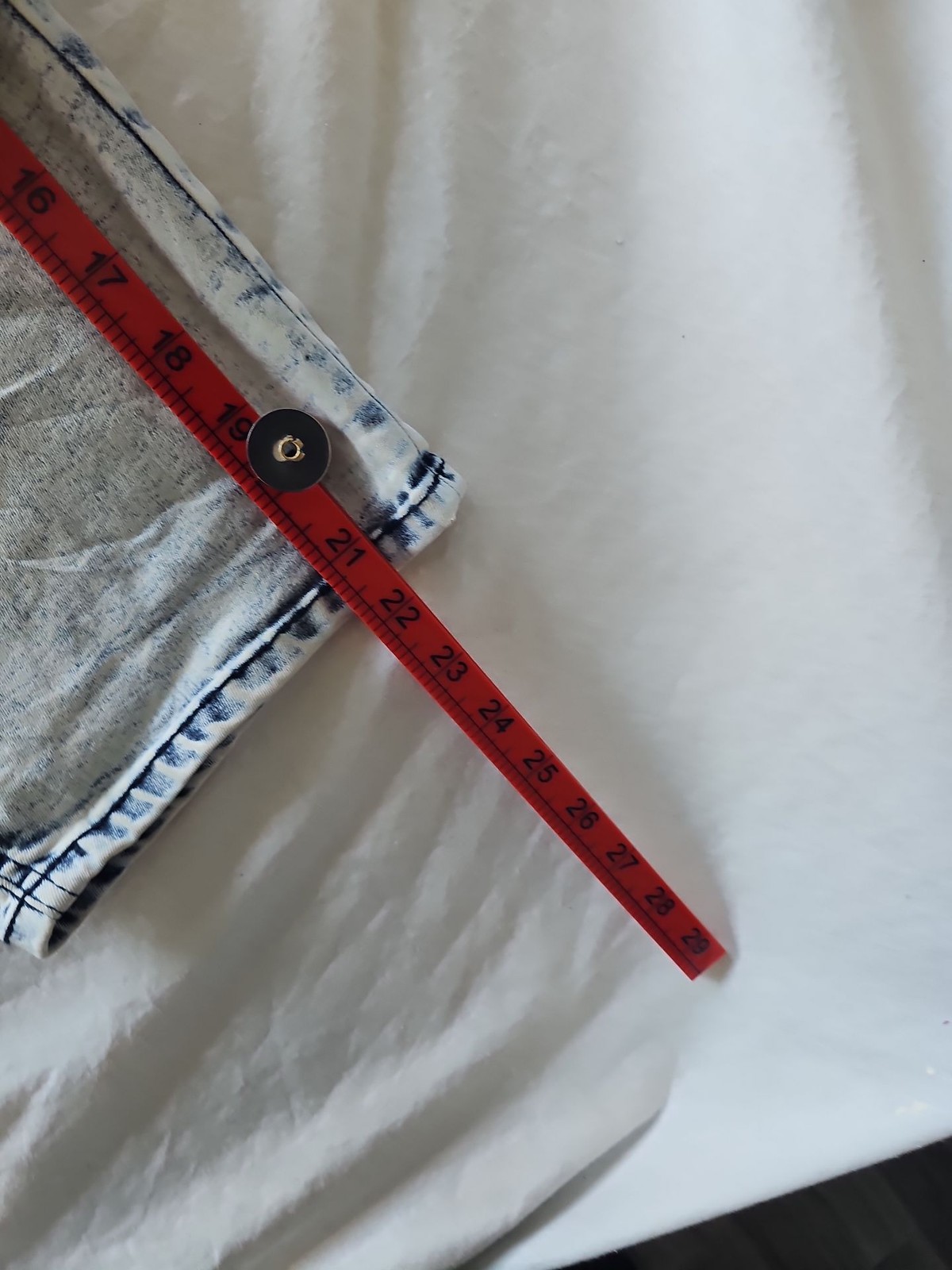 Buffalo David Bitton Evan-X Acid Wash Denim Shorts W32 355 - Image 6