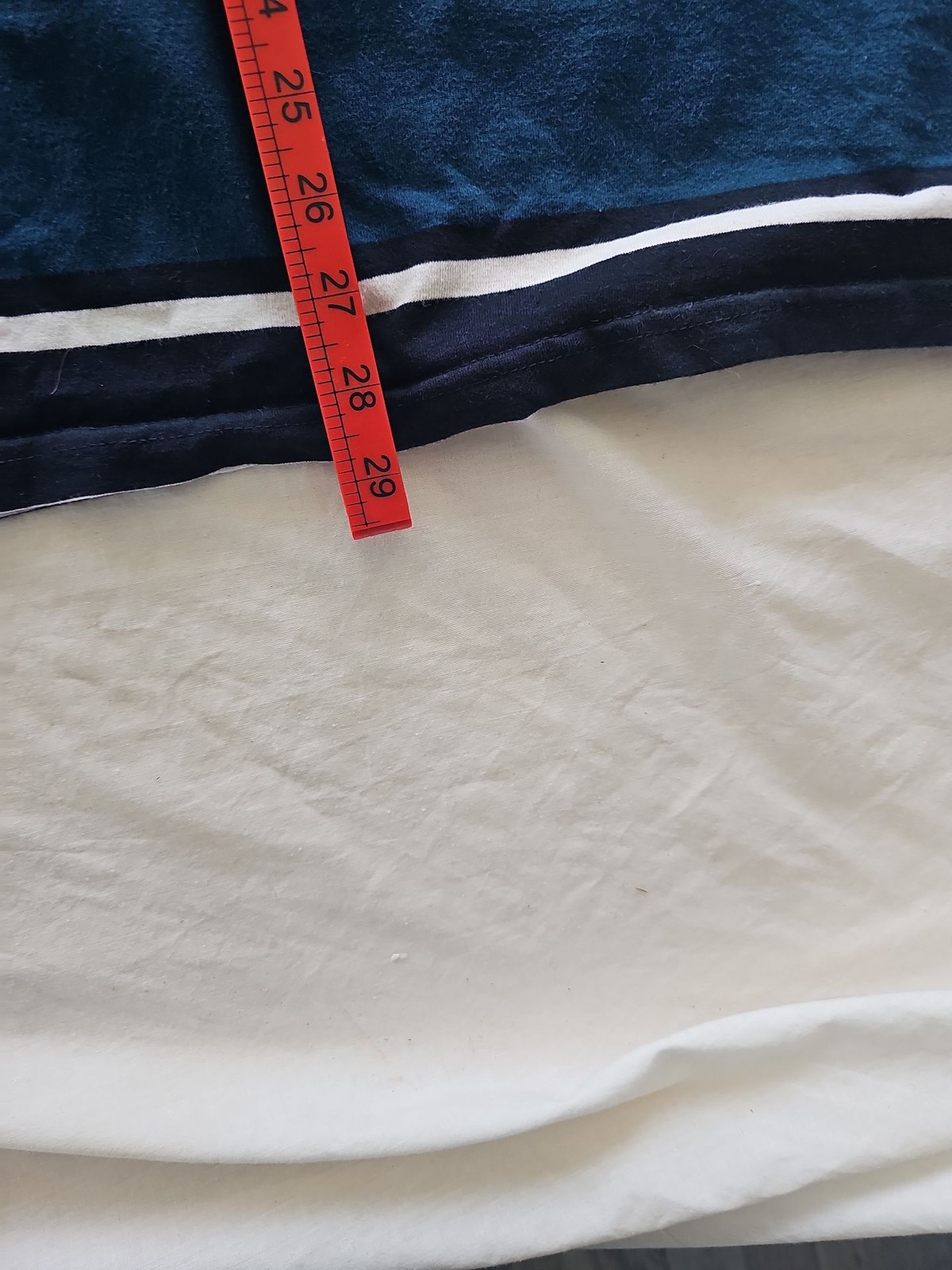 Vintage Style Blue Striped Long Sleeve Rugby Shirt 308 - Image 4