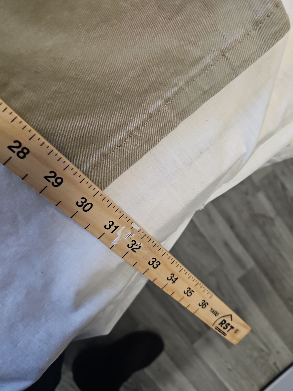 Wrangler Men's Regular Fit Cargo Pants in Sage Green W29 L30 MM1006 - Image 6