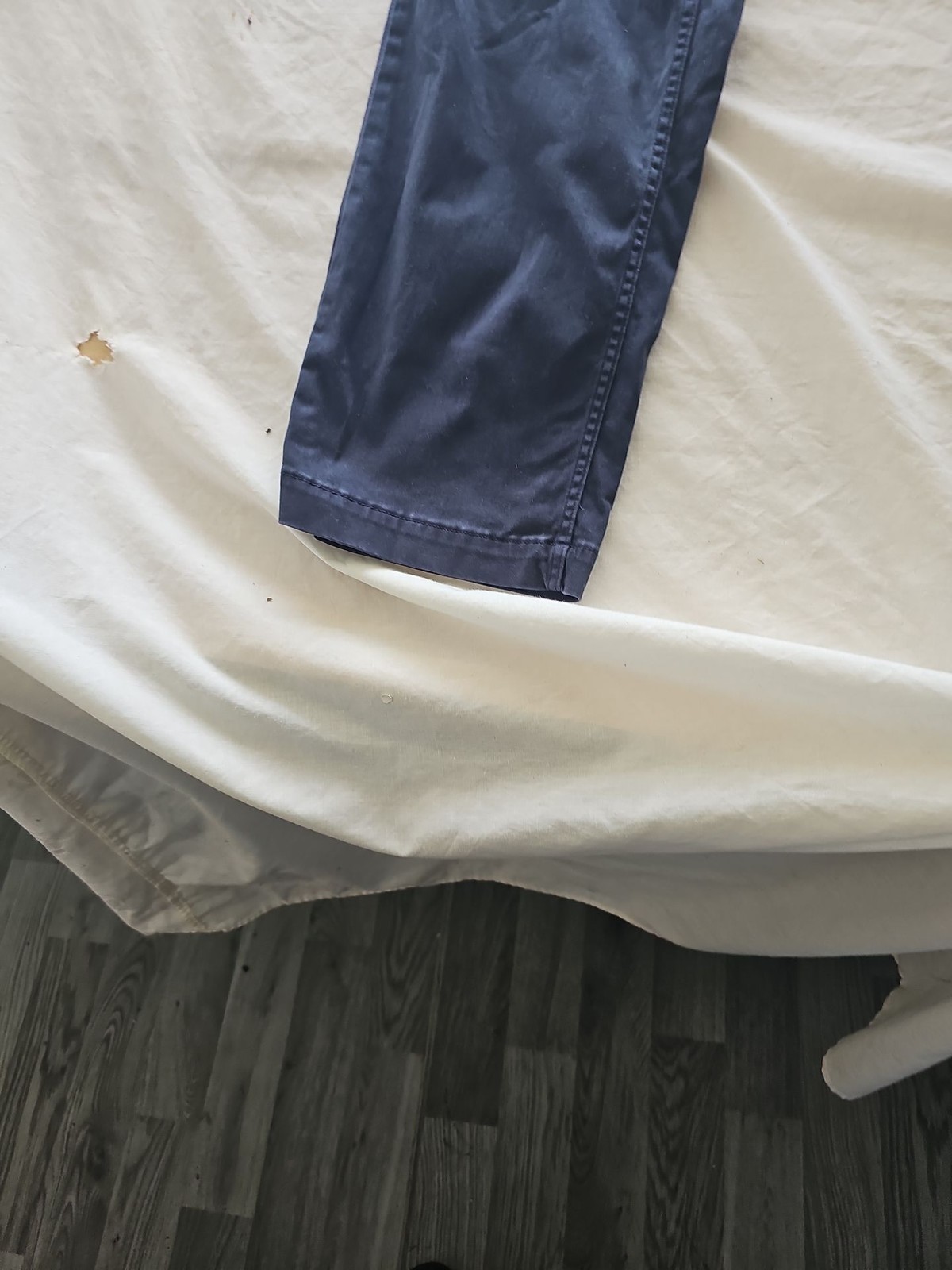 Jachs NY Men's Navy Blue Slim Chino Trousers 306 - Image 3