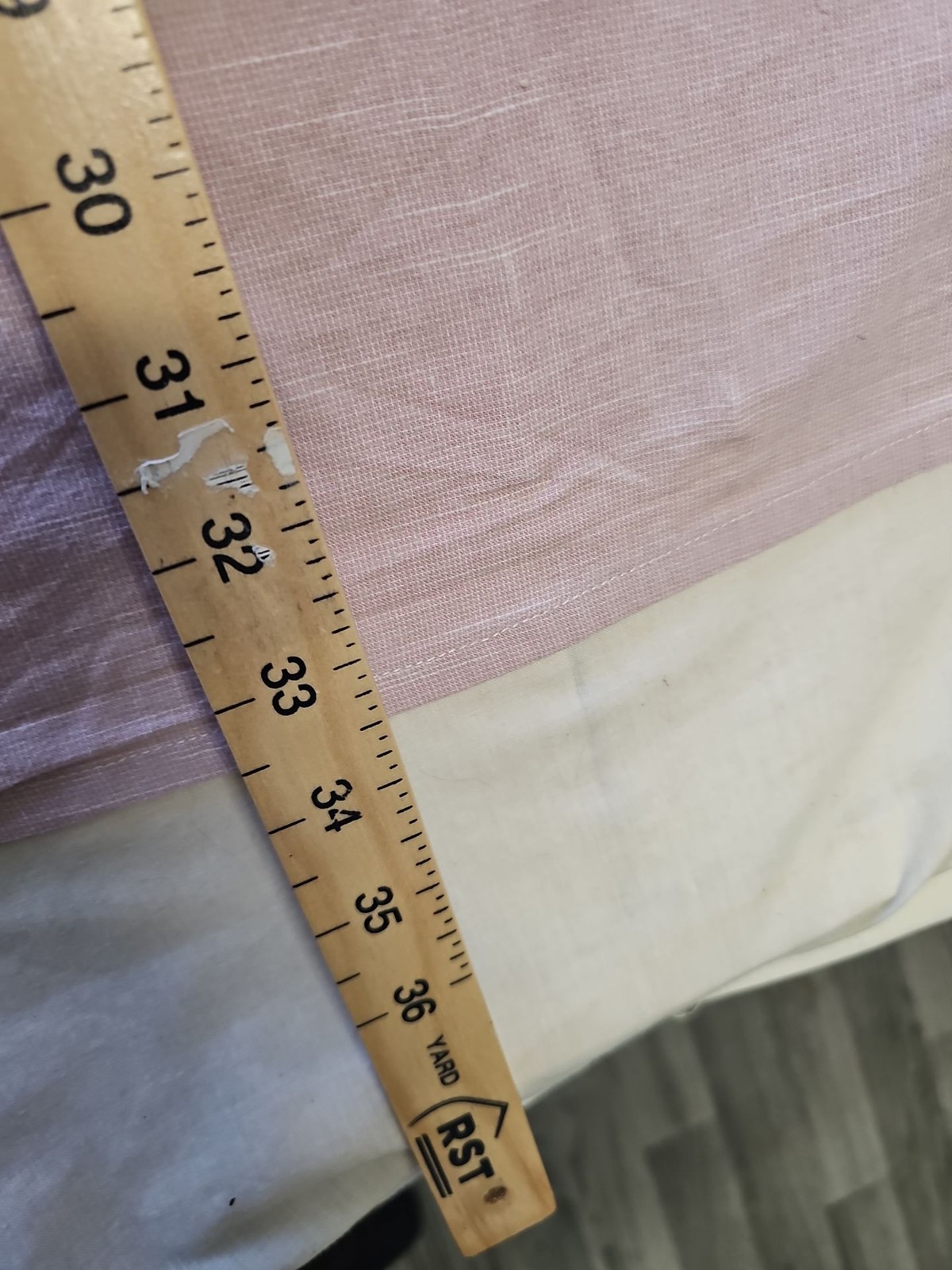 Tu Man Pale Pink Textured Linen Blend Short Sleeve Shirt XXL MM50 - Image 4