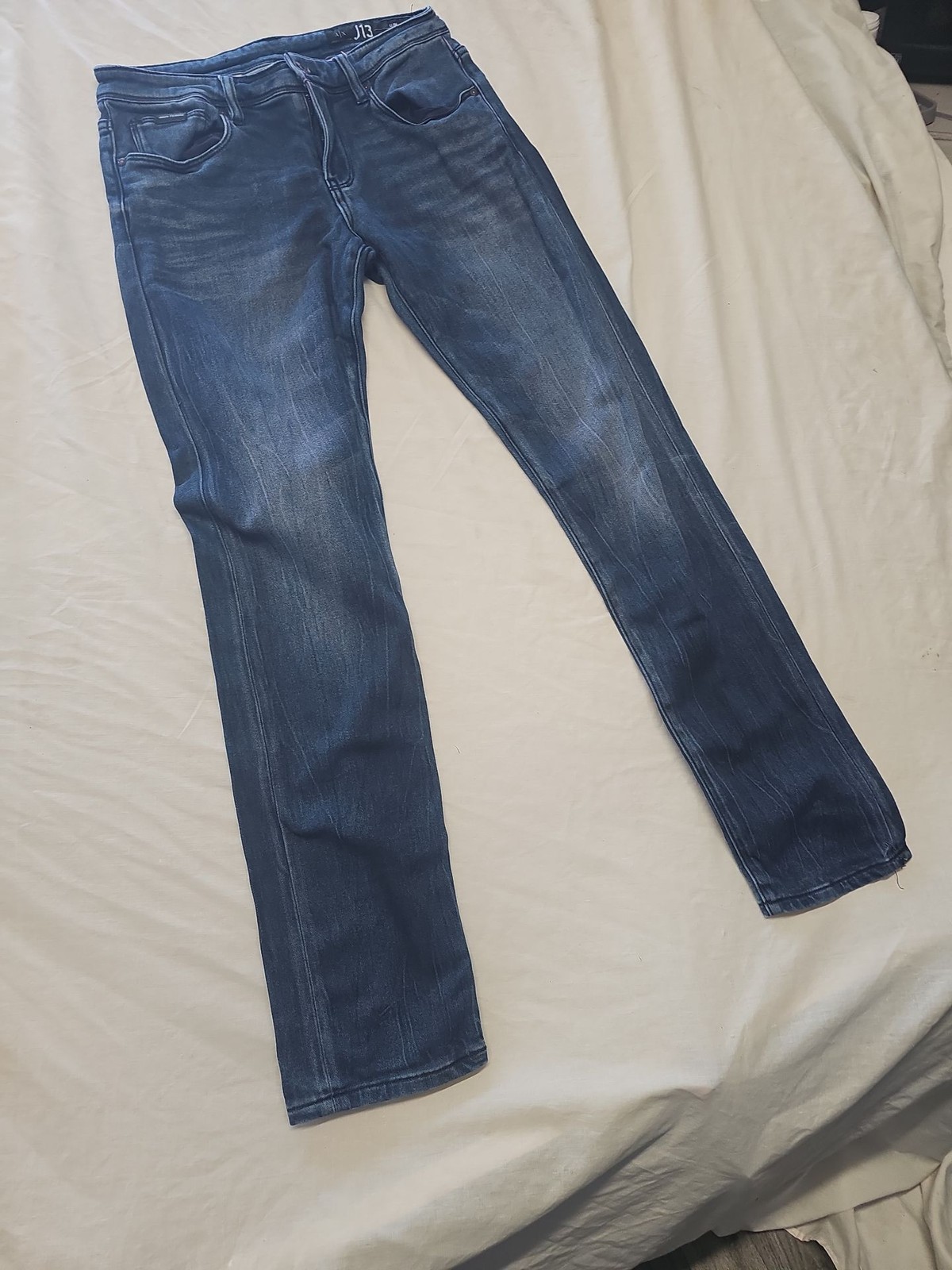 Armani Exchange A|X J13 Slim Fit Dark Wash Denim Jeans 30 TT1095 - Image 3