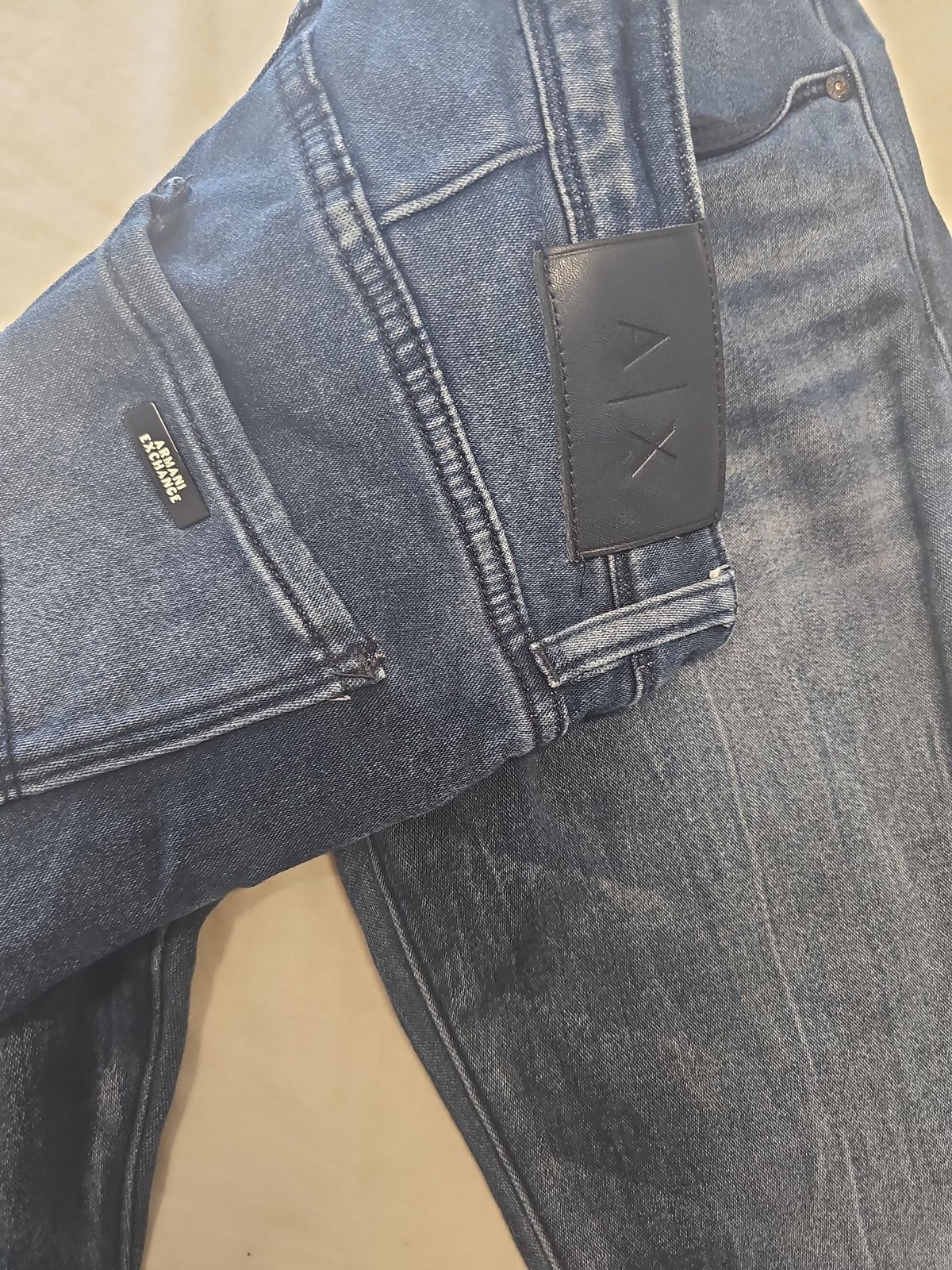 Armani Exchange A|X J13 Slim Fit Dark Wash Denim Jeans 30 TT1095 - Image 6