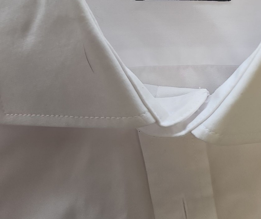 Debenhams The Collection Men's White Short Sleeve Classic Fit Shirt 16.5 XX1164 - Image 10