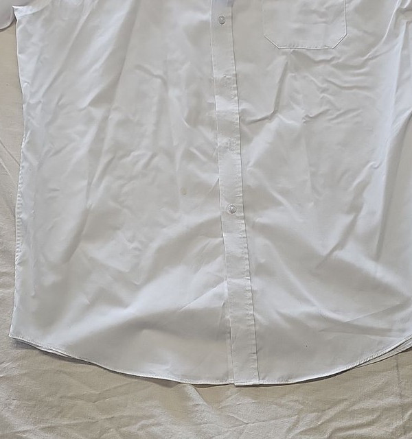 Debenhams The Collection Men's White Short Sleeve Classic Fit Shirt 16.5 XX1164 - Image 8