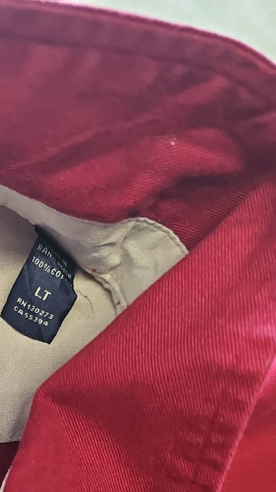 Wrangler Premium Quality Men's Red Cotton Work Shirt LT YY1175 - Image 11