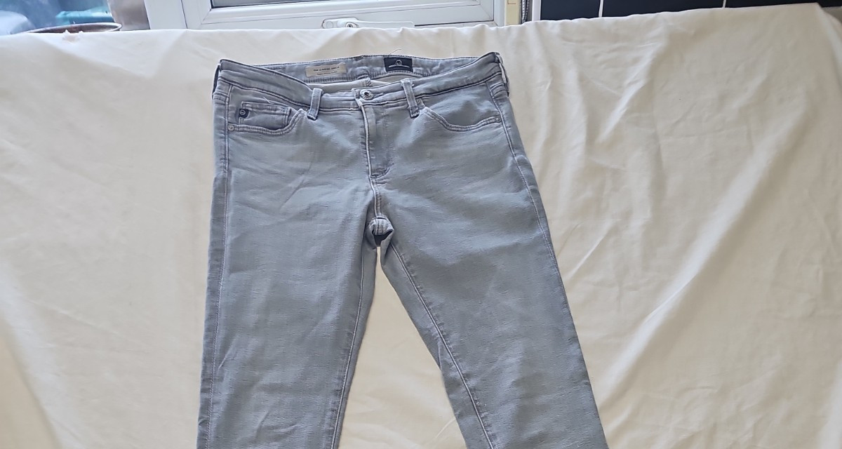 AG Adriano Goldschmied Grey Skinny Ankle Jeans A2 1210 - Image 7
