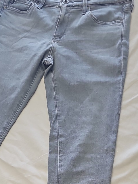 AG Adriano Goldschmied Grey Skinny Ankle Jeans A2 1210 - Image 9
