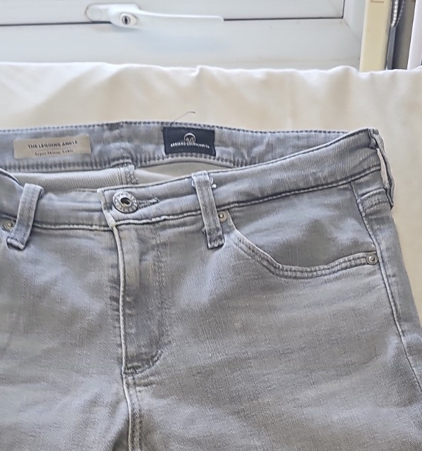 AG Adriano Goldschmied Grey Skinny Ankle Jeans A2 1210 - Image 11