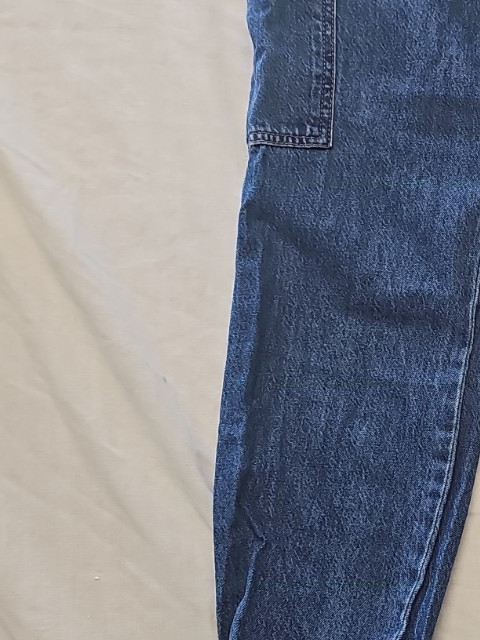 Papaya Denim Blue Elastic Waist Cargo Jeans A2 1211 - Image 8
