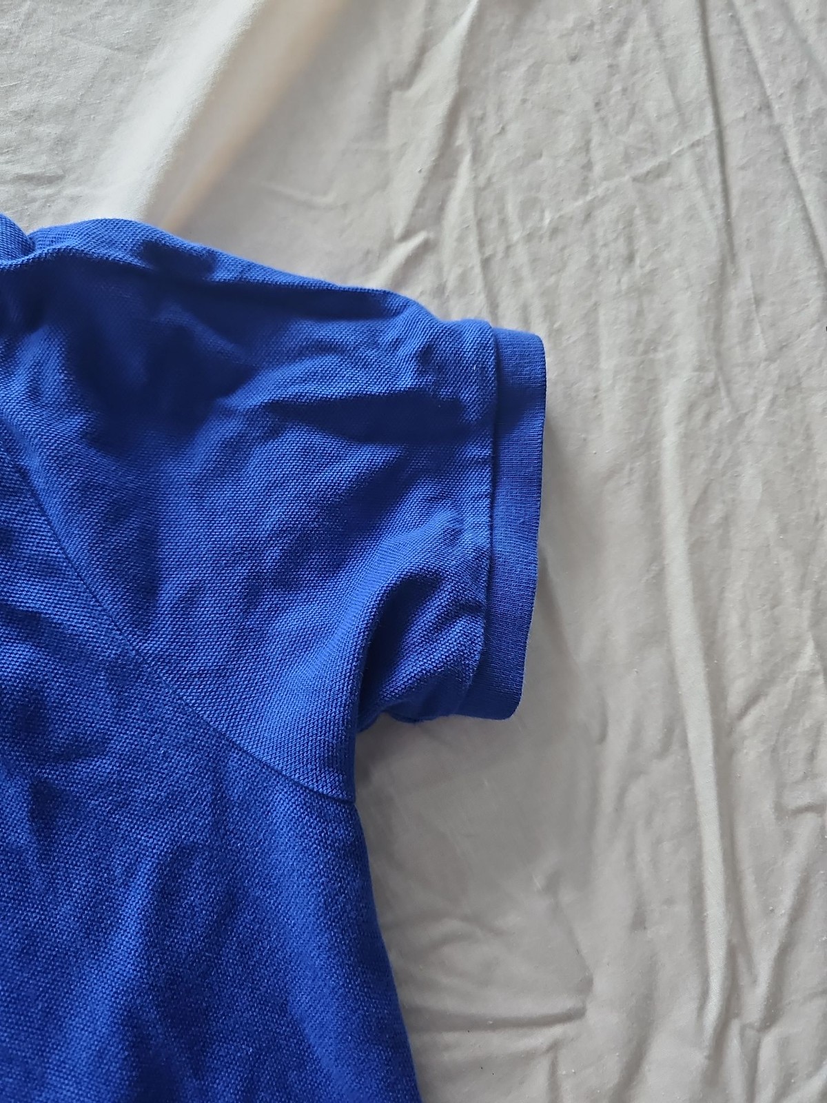 Polo Ralph Lauren Royal Blue Slim Fit Pique Polo Shirt XXL A440 - Image 6