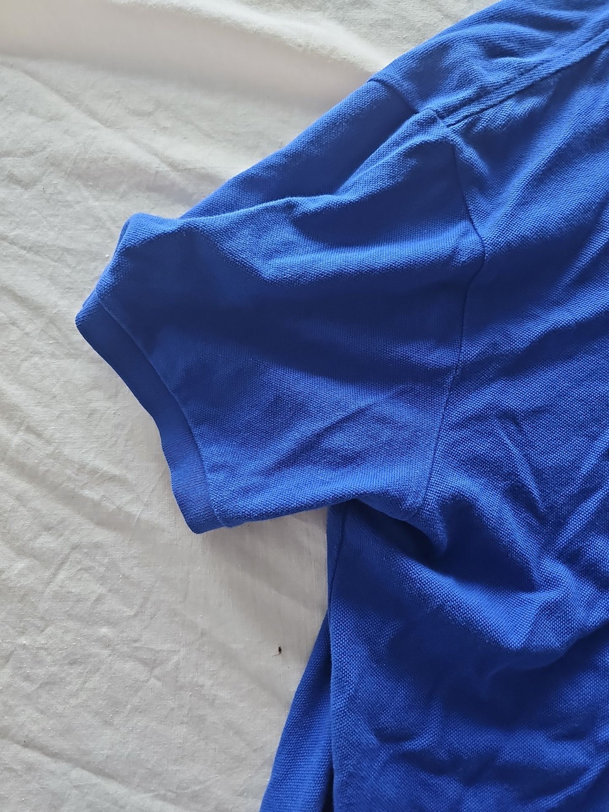 Polo Ralph Lauren Royal Blue Slim Fit Pique Polo Shirt XXL A440 - Image 7
