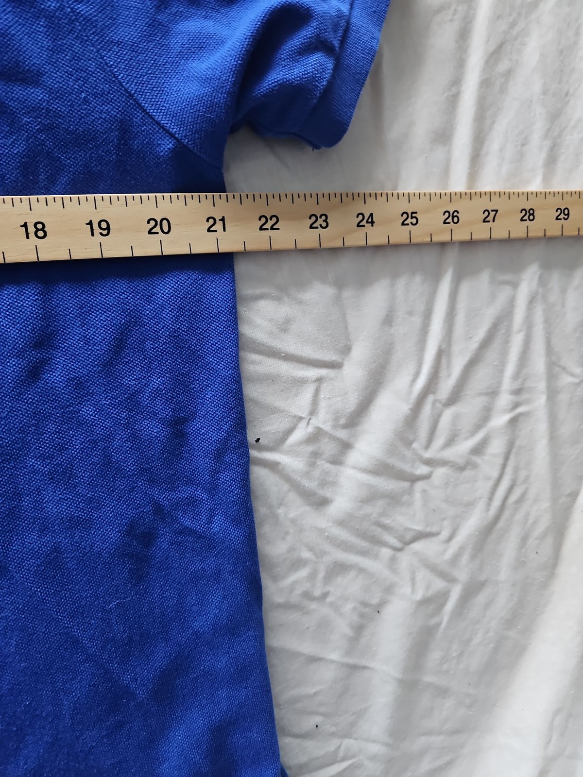 Polo Ralph Lauren Royal Blue Slim Fit Pique Polo Shirt XXL A440 - Image 8