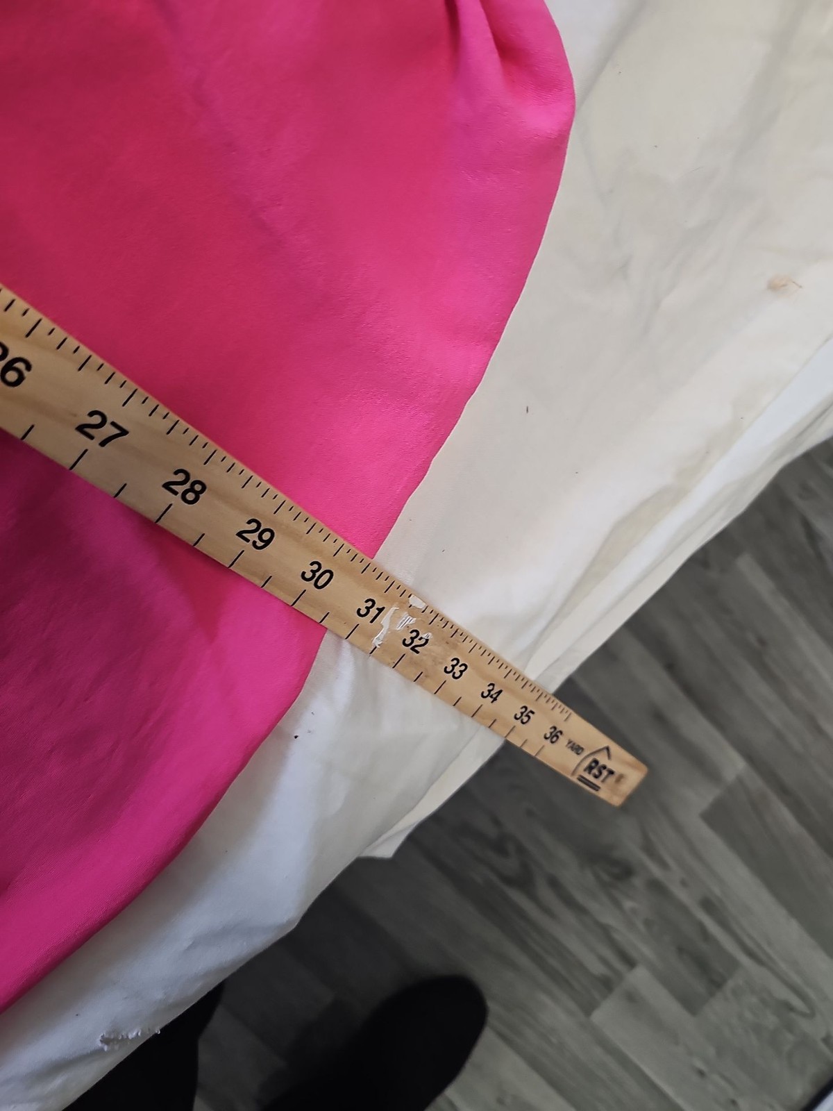 New Made in Italy Vibrant Pink Embroidered Sleeve Boho Blouse size 18/20 HH206 - Image 6