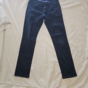 Holland Esquire Men's Slim Fit Dark Wash Denim Jeans Size 32 A1 1200
